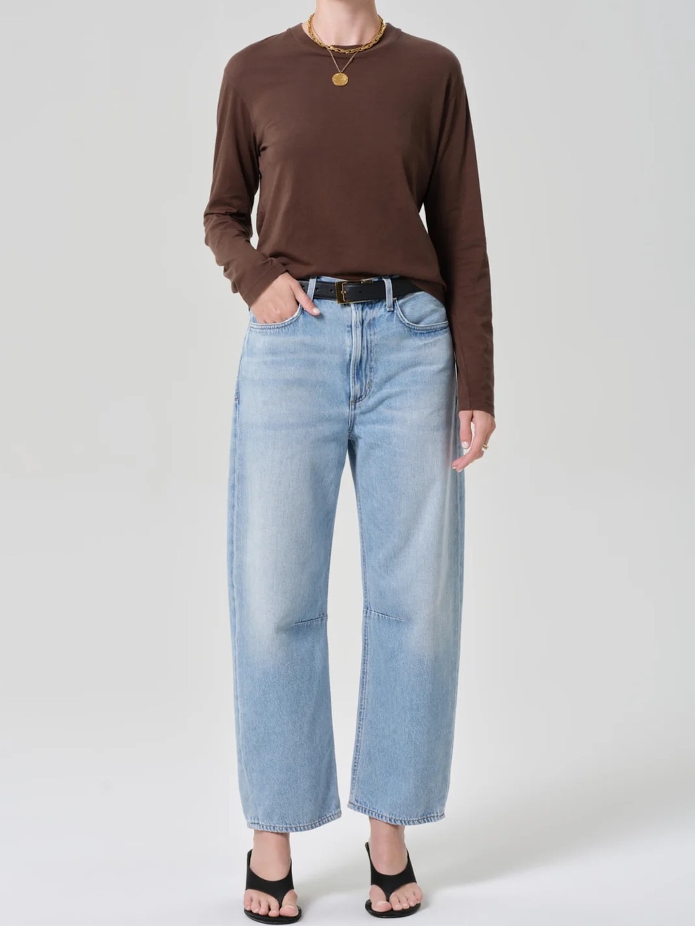 Citizens of Humanity Miro Relaxed Barrel Jeans in Ritual 26